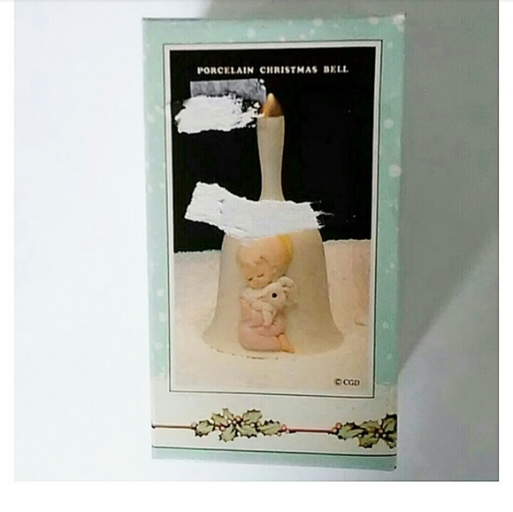 Porcelain Christmas Bell | "Holy Night" - Picture 7 of 7